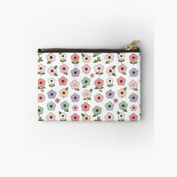 Item preview, Pastel Cartoon Flower Grid Pattern – Cute Retro Floral Design designed and sold by Grumpy-Bob.