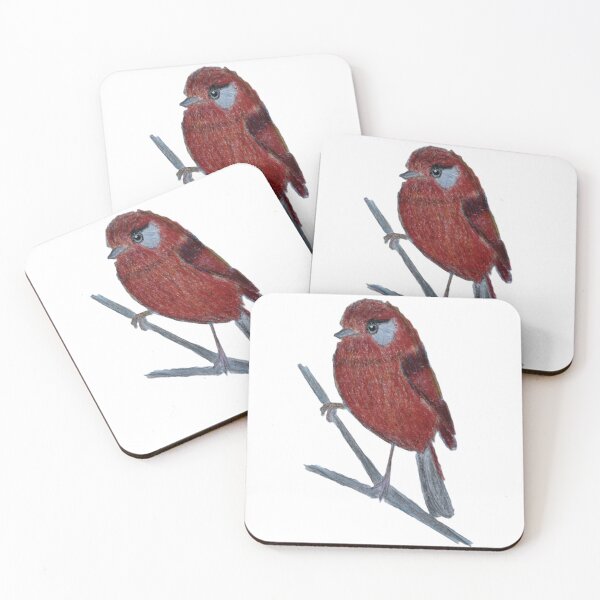 Item preview, Red Warbler designed and sold by woodland-towers.