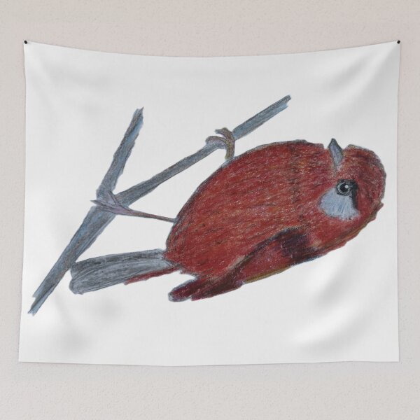 Item preview, Red Warbler designed and sold by woodland-towers.