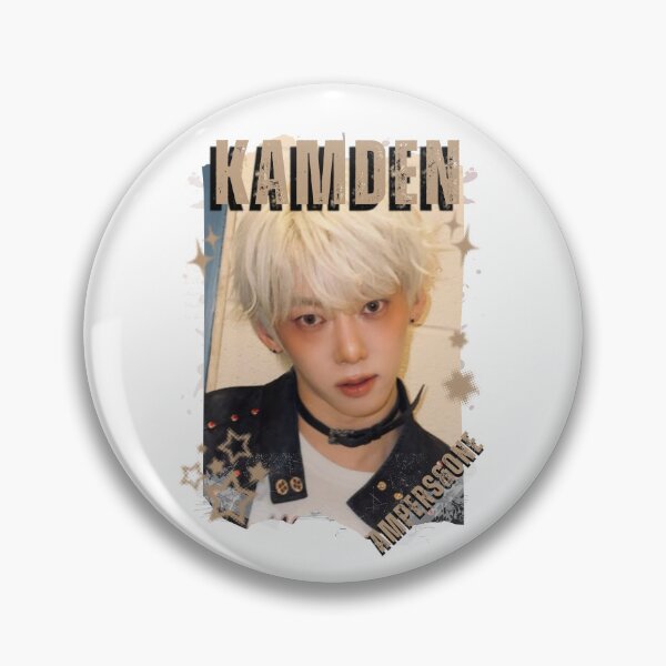 Item preview, AMPERS&ONEe Kamden Global KPOP Boy Group Black and White Collage Digital Art Portrait designed and sold by AJUNICE STUDIO.