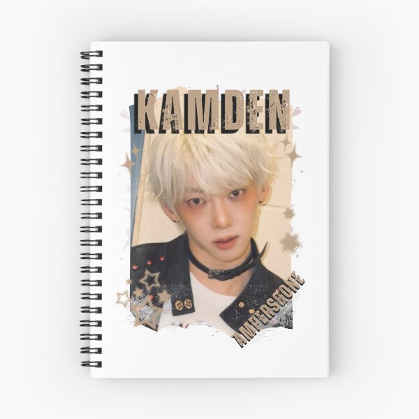 Item preview, AMPERS&ONEe Kamden Global KPOP Boy Group Black and White Collage Digital Art Portrait designed and sold by AJUNICE STUDIO.