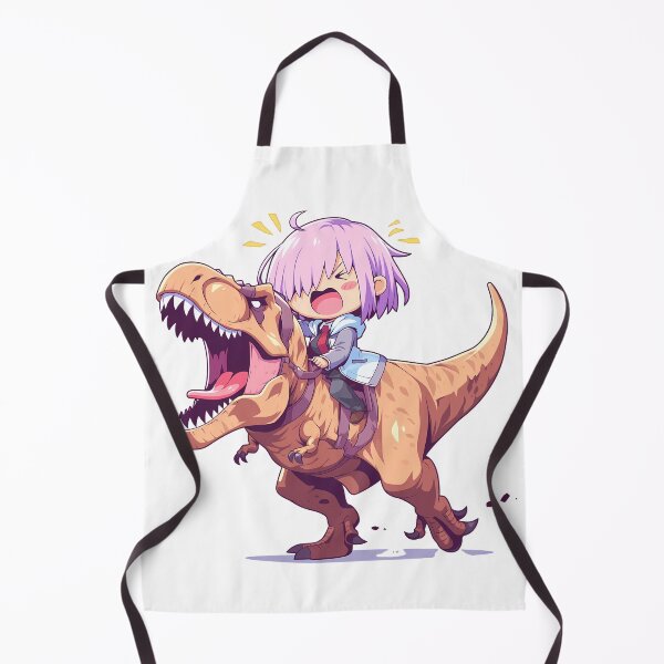 Item preview, Mash Kyrielight Fate Grand Order Chibi Dinosaur Ride designed and sold by Dashsopaner.