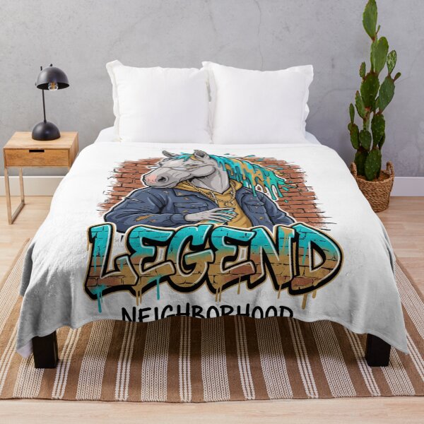 Item preview, Neighborhood Legend — Graffiti Style Horse Portrait Tee v4 designed and sold by CornishPixiPony.