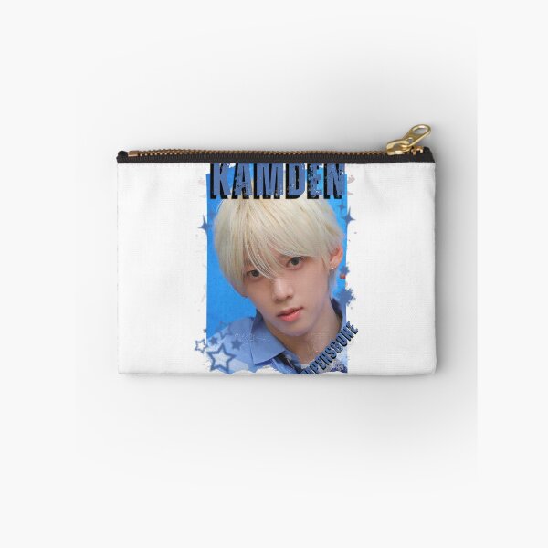 Item preview, AMPERS&ONEe Kamden Global KPOP Boy Group Black and White Collage Digital Art Portrait designed and sold by AJUNICE STUDIO.