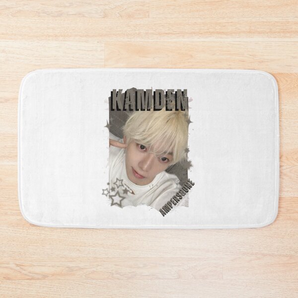 Item preview, AMPERS&ONEe Kamden Global KPOP Boy Group Black and White Collage Digital Art Portrait designed and sold by AJUNICE STUDIO.
