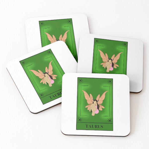 Item preview, Taurus fairy tarot card designed and sold by Designsbyleahhh.