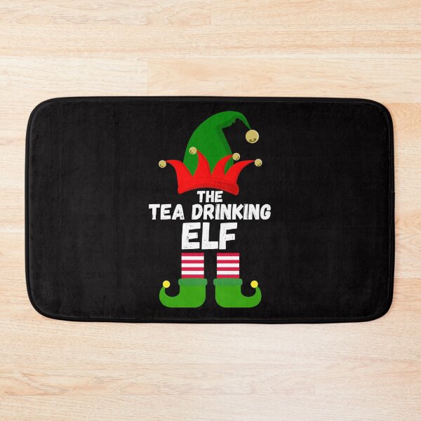 Item preview, The Tea Drinking Elf Family Christmas Elf Costume designed and sold by WeirdlyRare.