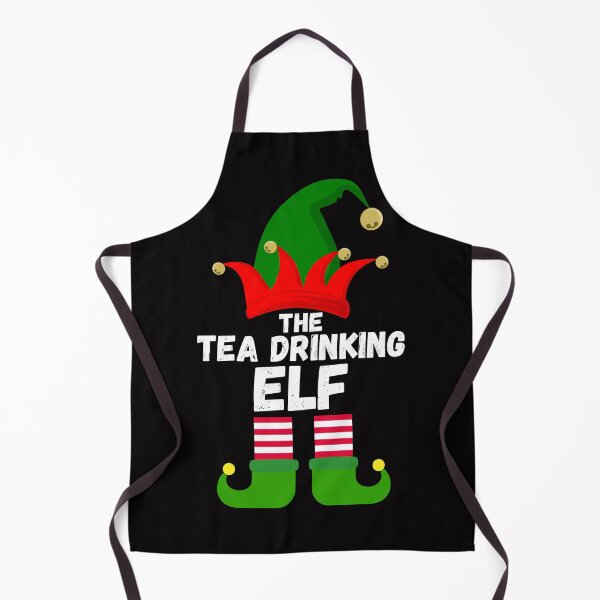 Item preview, The Tea Drinking Elf Family Christmas Elf Costume designed and sold by WeirdlyRare.