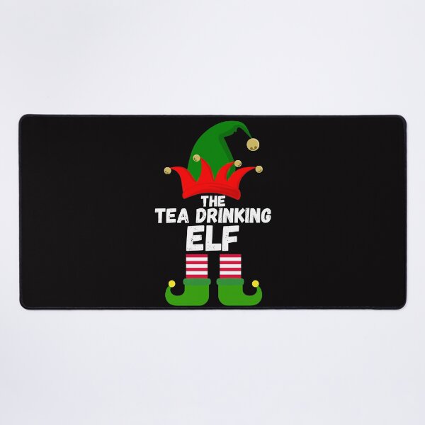 Item preview, The Tea Drinking Elf Family Christmas Elf Costume designed and sold by WeirdlyRare.