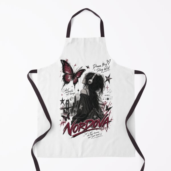 Item preview, Dream Big Stay Wild – Butterfly Girl designed and sold by Nordova.