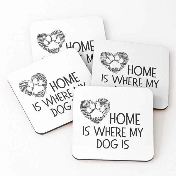 Item preview, Home is where my dog is designed and sold by LKODesign.