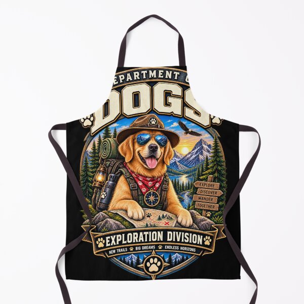 Item preview, Exploration Division Dog Adventure Vintage Wilderness Explorer designed and sold by TeeVibeHaus.