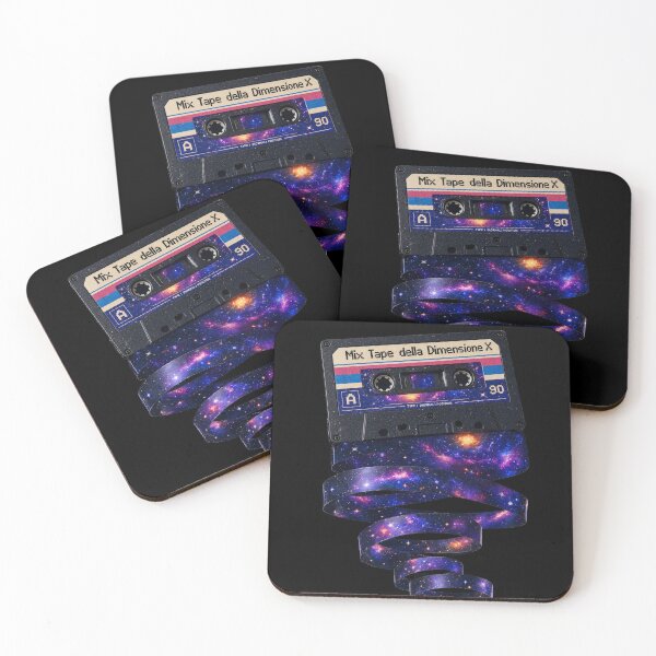 Item preview, Galaxy Cassette Tape Cosmic Mixtape Retro 80s designed and sold by jo-e-basta.