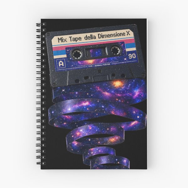 Item preview, Galaxy Cassette Tape Cosmic Mixtape Retro 80s designed and sold by jo-e-basta.