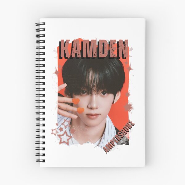 Item preview, AMPERS&ONEe Kamden Global KPOP Boy Group Black and White Collage Digital Art Portrait designed and sold by AJUNICE STUDIO.