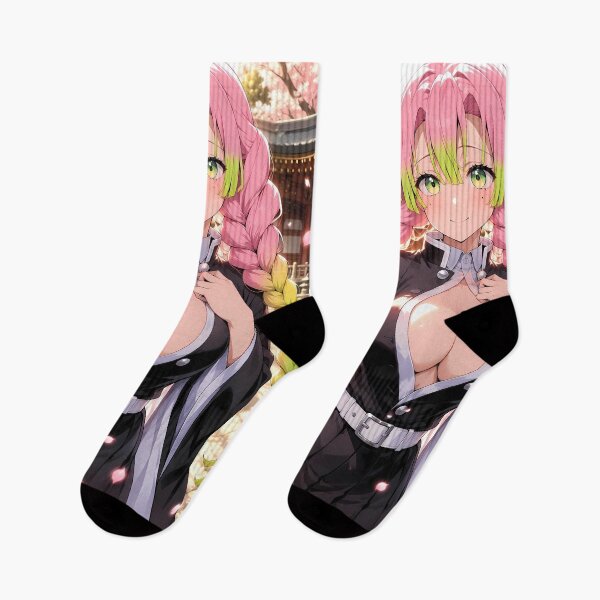 Item preview, Mitsuri Kanroji Demon Slayer Sakura Shrine Portrait designed and sold by Dashsopaner.