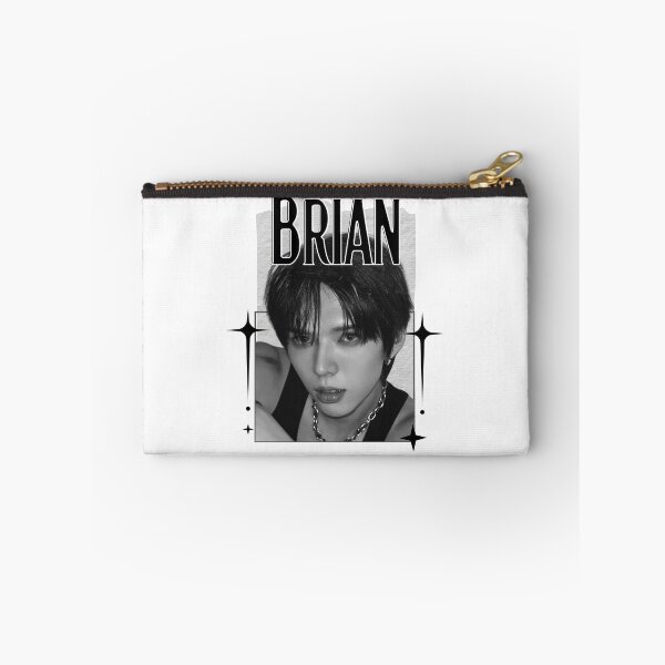 Item preview,  AMPERS&ONEe Brian Global KPOP Boy Group Black and White Collage Digital Art Portrait designed and sold by AJUNICE STUDIO.