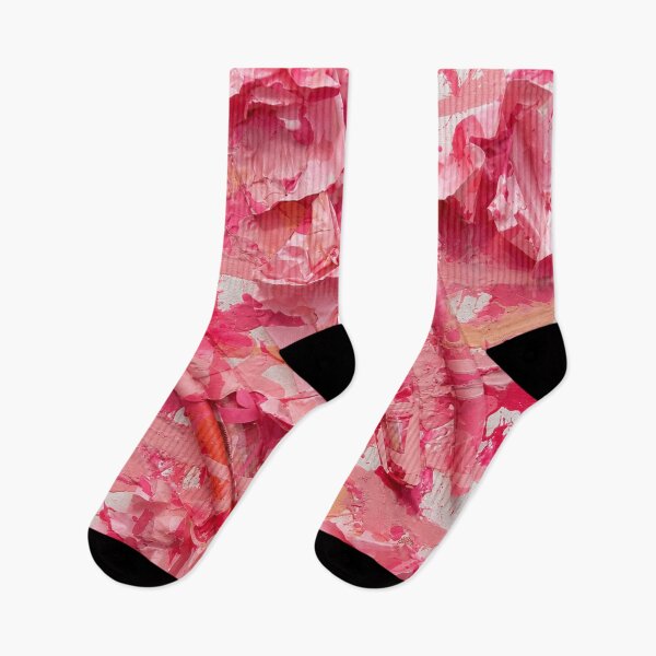 Item preview, Pink Monochromatic Pencil and Paper Mixed Media Art designed and sold by THE SPLATTERED HAUS BY SAGE BANKS.