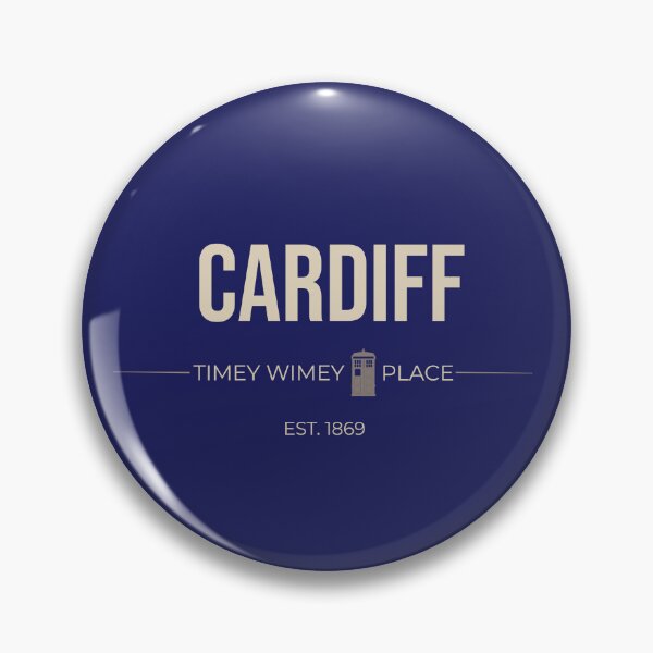 Item preview, Cardiff - A Timey Wimey Place designed and sold by UnZChannel.