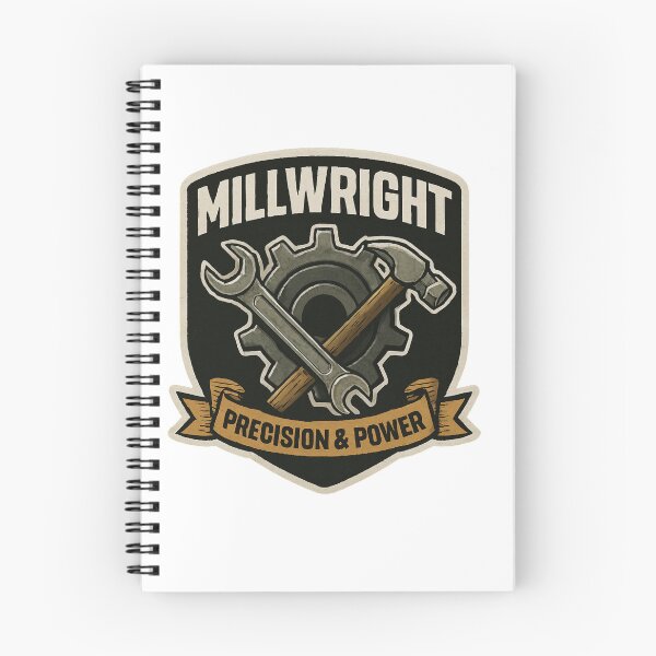 Item preview, Millwright, Precision and Power Sticker Design designed and sold by TeeCraftTeeCo.
