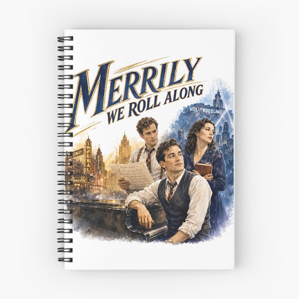 Item preview, Merrily we Roll Along the Musical designed and sold by Lyric Vault - Rock on.