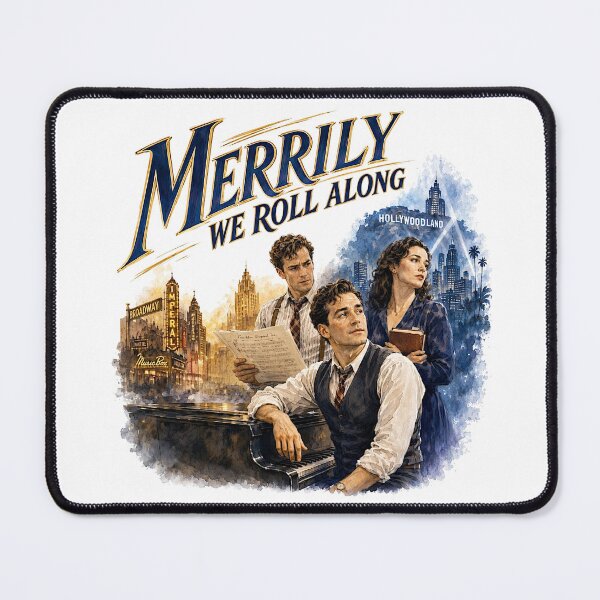 Item preview, Merrily we Roll Along the Musical designed and sold by Lyric Vault - Rock on.
