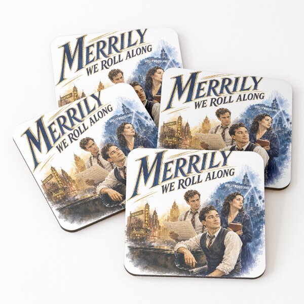 Item preview, Merrily we Roll Along the Musical designed and sold by Lyric Vault - Rock on.