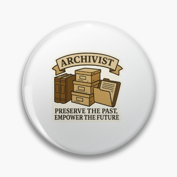 Item preview, Archivist: Preserve the Past, Empower the Future designed and sold by TeeCraftTeeCo.