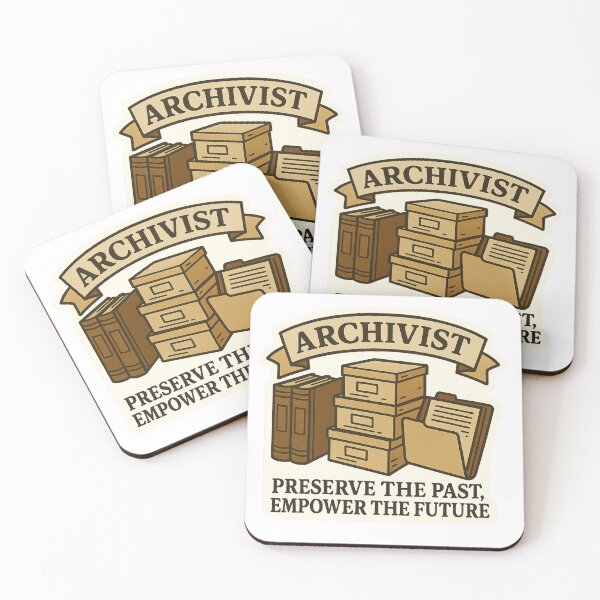 Item preview, Archivist: Preserve the Past, Empower the Future designed and sold by TeeCraftTeeCo.
