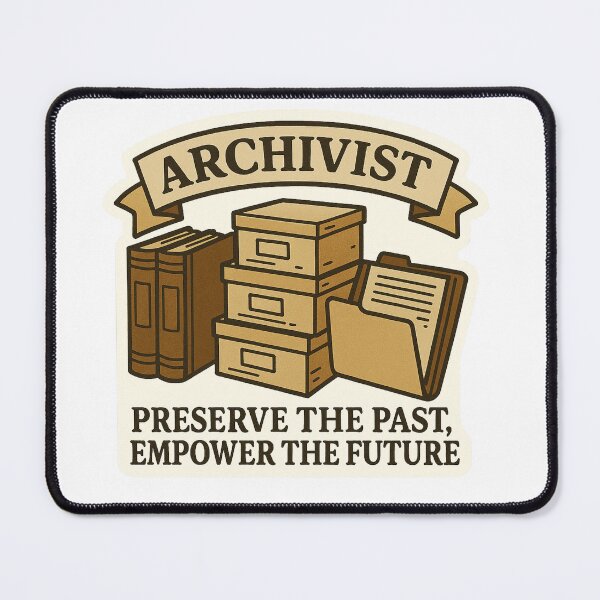 Item preview, Archivist: Preserve the Past, Empower the Future designed and sold by TeeCraftTeeCo.