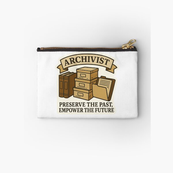 Item preview, Archivist: Preserve the Past, Empower the Future designed and sold by TeeCraftTeeCo.