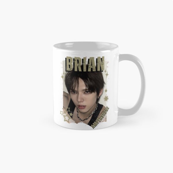 Item preview, AMPERS&ONEe Brian Global KPOP Boy Group Black and White Collage Digital Art Portrait designed and sold by AJUNICE STUDIO.