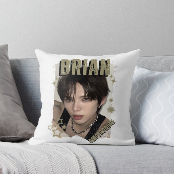 Item preview, AMPERS&ONEe Brian Global KPOP Boy Group Black and White Collage Digital Art Portrait designed and sold by AJUNICE STUDIO.