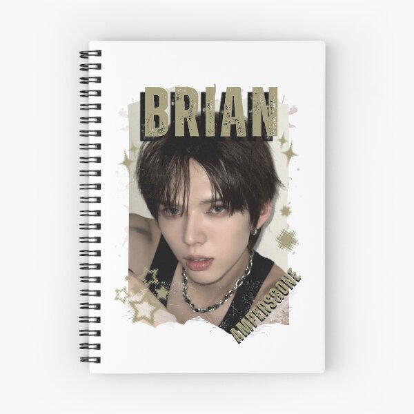 Item preview, AMPERS&ONEe Brian Global KPOP Boy Group Black and White Collage Digital Art Portrait designed and sold by AJUNICE STUDIO.