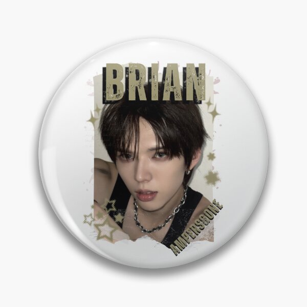 Item preview, AMPERS&ONEe Brian Global KPOP Boy Group Black and White Collage Digital Art Portrait designed and sold by AJUNICE STUDIO.