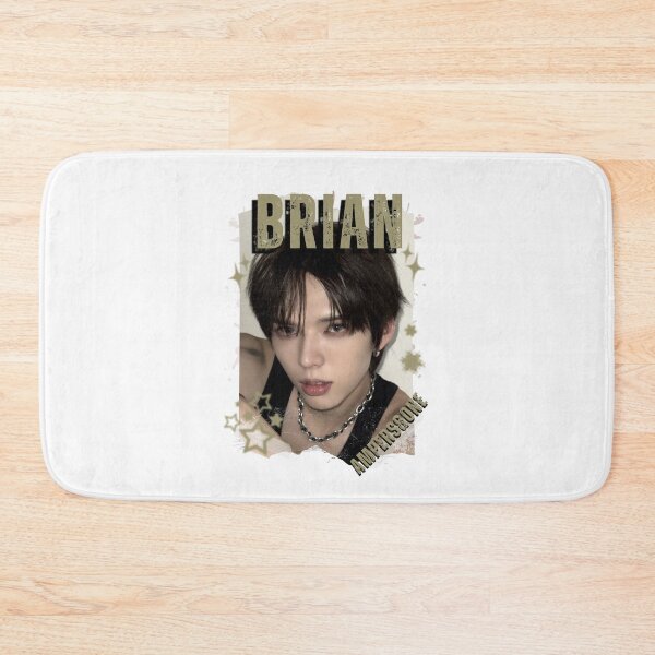Item preview, AMPERS&ONEe Brian Global KPOP Boy Group Black and White Collage Digital Art Portrait designed and sold by AJUNICE STUDIO.