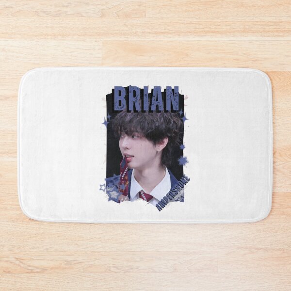 Item preview, AMPERS&ONEe Brian Global KPOP Boy Group Black and White Collage Digital Art Portrait designed and sold by AJUNICE STUDIO.