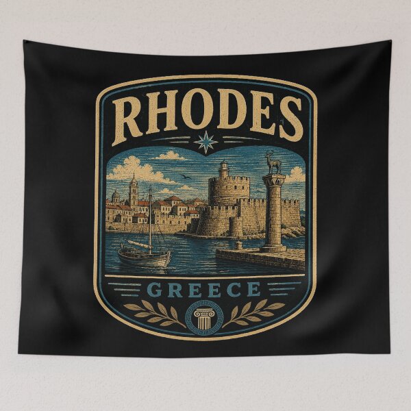 Item preview, Rhodes - Greece designed and sold by GoodOldVintage.