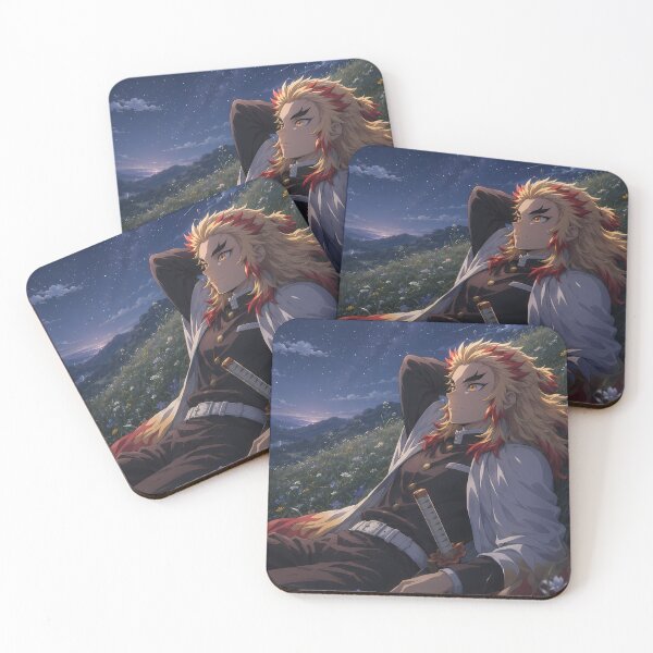 Item preview, Kyojuro Rengoku Demon Slayer Moonlit Meadow Dream designed and sold by Dashsopaner.