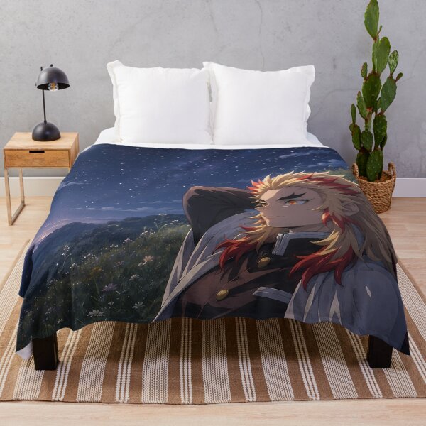 Item preview, Kyojuro Rengoku Demon Slayer Moonlit Meadow Dream designed and sold by Dashsopaner.