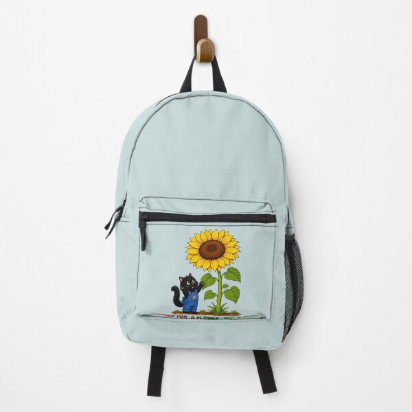 Item preview, Funny Cat and Giant Sunflower designed and sold by lumar23.