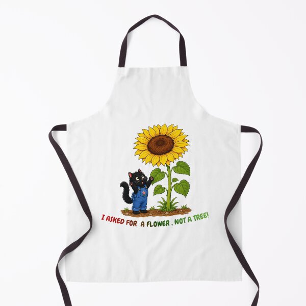 Item preview, Funny Cat and Giant Sunflower designed and sold by lumar23.