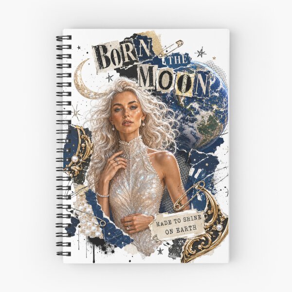 Item preview, Born of the Moon, Made to Shine on Earth. designed and sold by Nevimag.