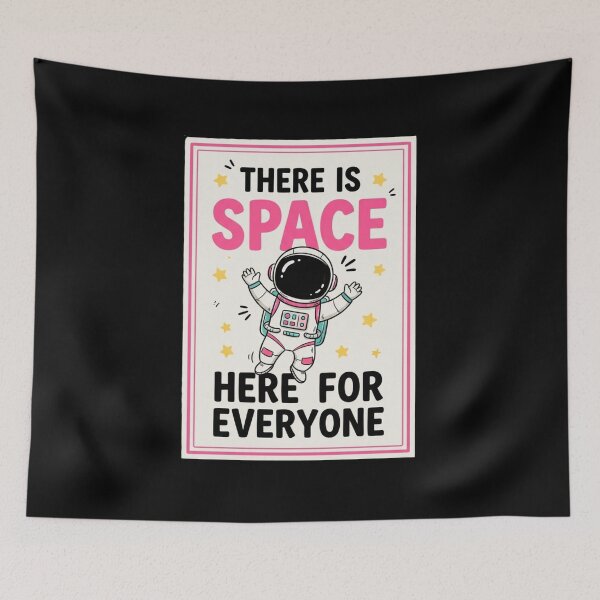 Item preview, There Is Space Here for Everyone Cute Teacher Back to School T-Shirt | Inclusive Classroom Graphic Gift designed and sold by Trendably.