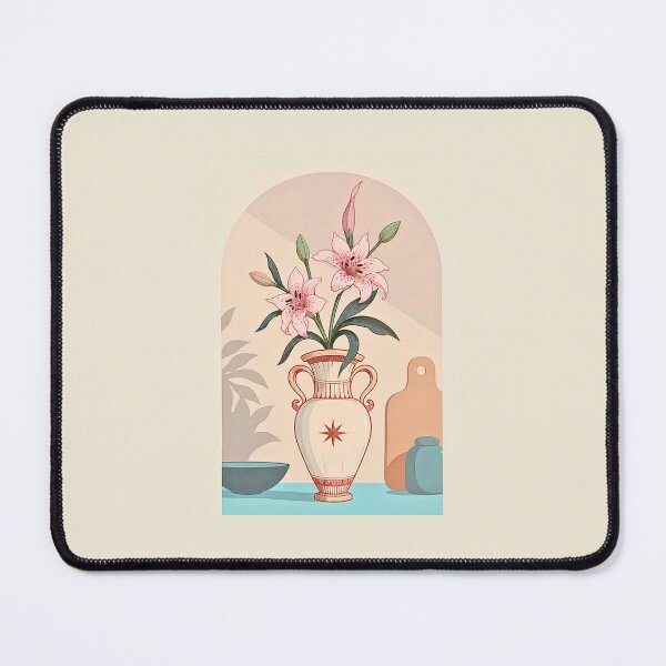 Item preview, Lily Vase Still Life designed and sold by BurunaMD.