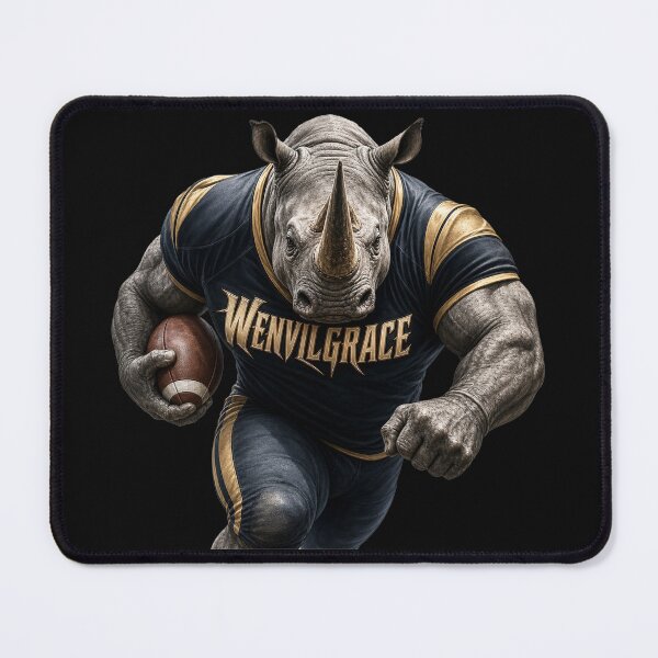 Item preview, Copy of Charging Rhino Football Gift designed and sold by Wenvilgrace.