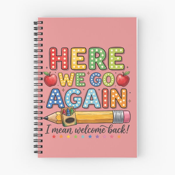 Item preview, Here We Go Again, I Mean Welcome Back  designed and sold by MalwasBasket.