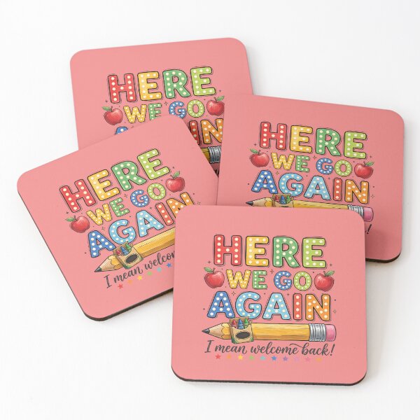 Item preview, Here We Go Again, I Mean Welcome Back  designed and sold by MalwasBasket.
