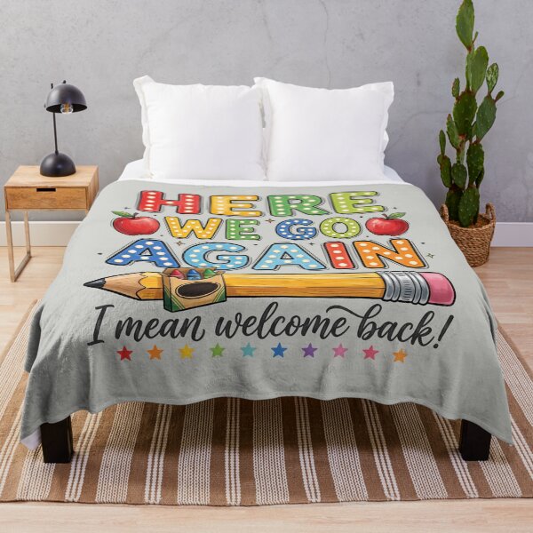 Item preview, Here We Go Again, I Mean Welcome Back designed and sold by MalwasBasket.