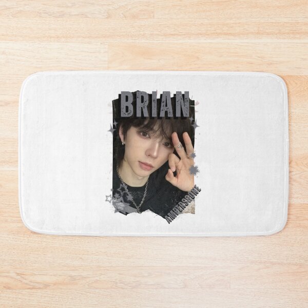 Item preview, AMPERS&ONEe Brian Global KPOP Boy Group Black and White Collage Digital Art Portrait designed and sold by AJUNICE STUDIO.